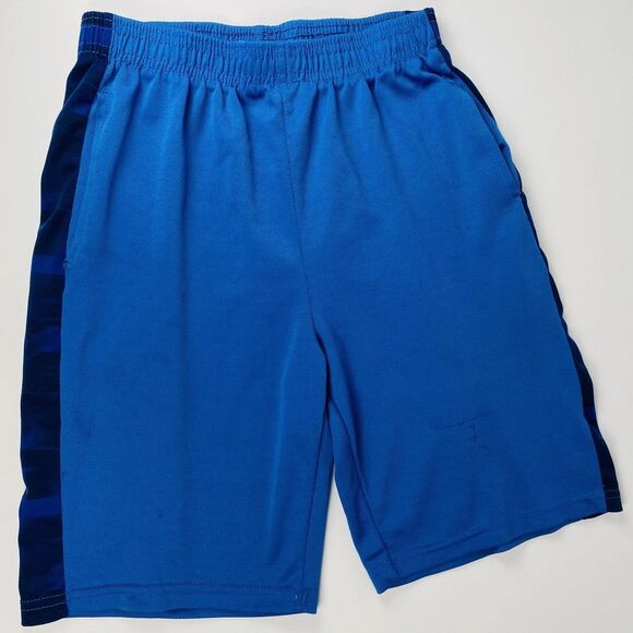 MIXED LOT of 3-BCG Sz Boys M Athletic Shorts Pockets Elastic Waist Blue Gray Red - Picture 4 of 5